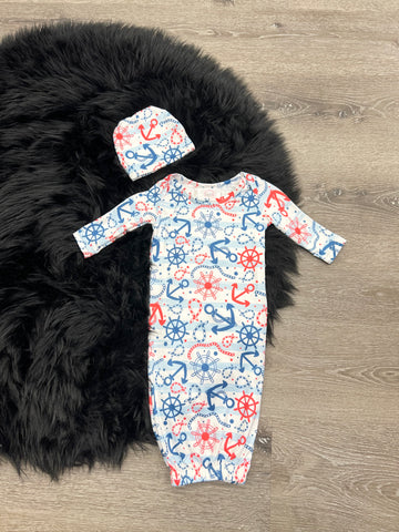 Anchors Away Sleep Sack Set
