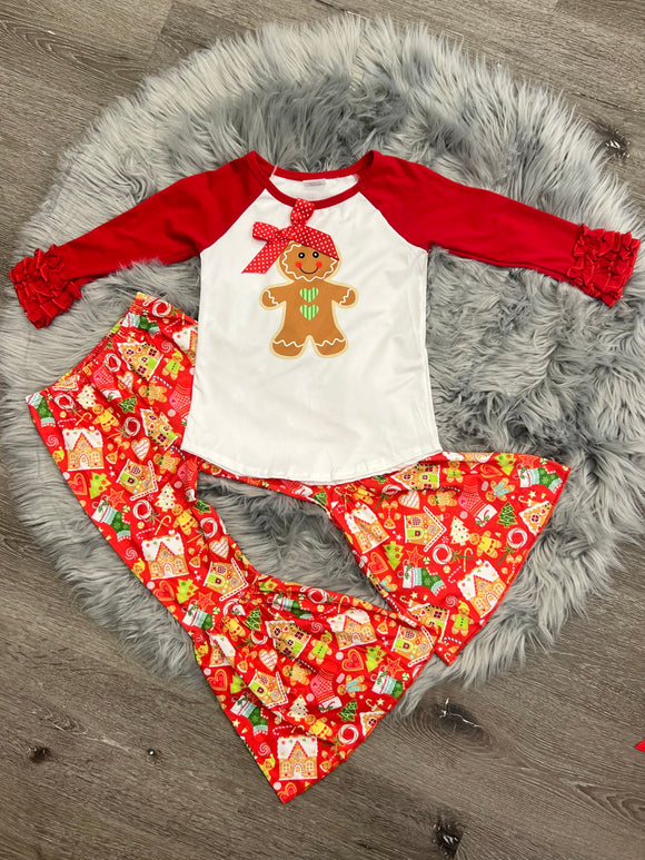Gingerbread Bells Set