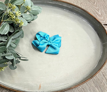 Buy dress-blue 4.5” Clip Bow