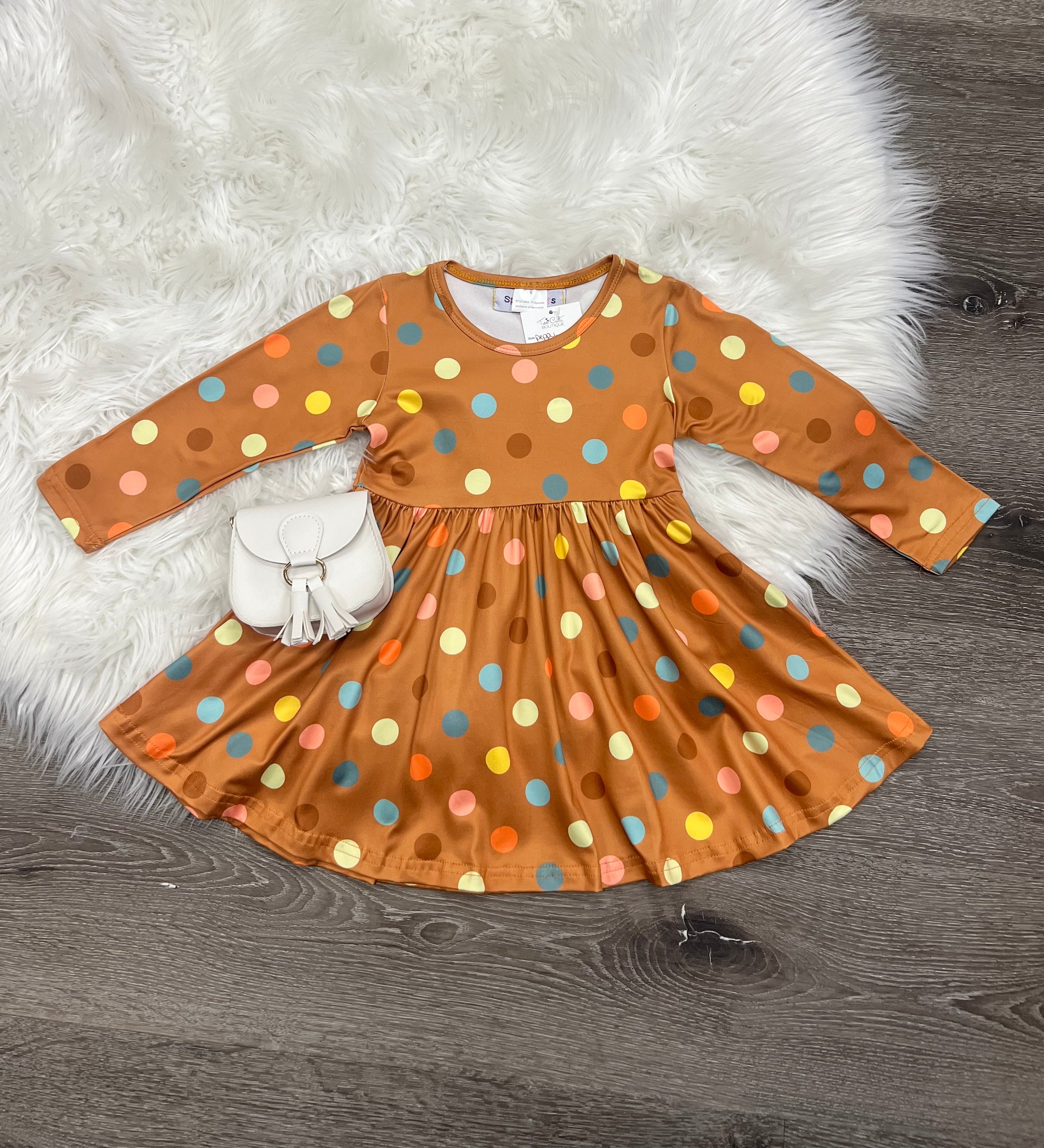 Peppy Polka Dot Dress