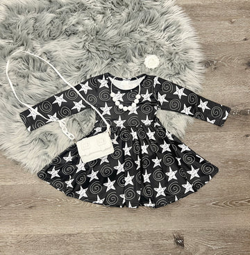 Squiggles & Stars Dress