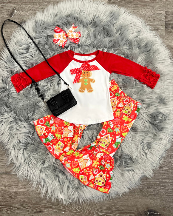 Gingerbread Bells Set