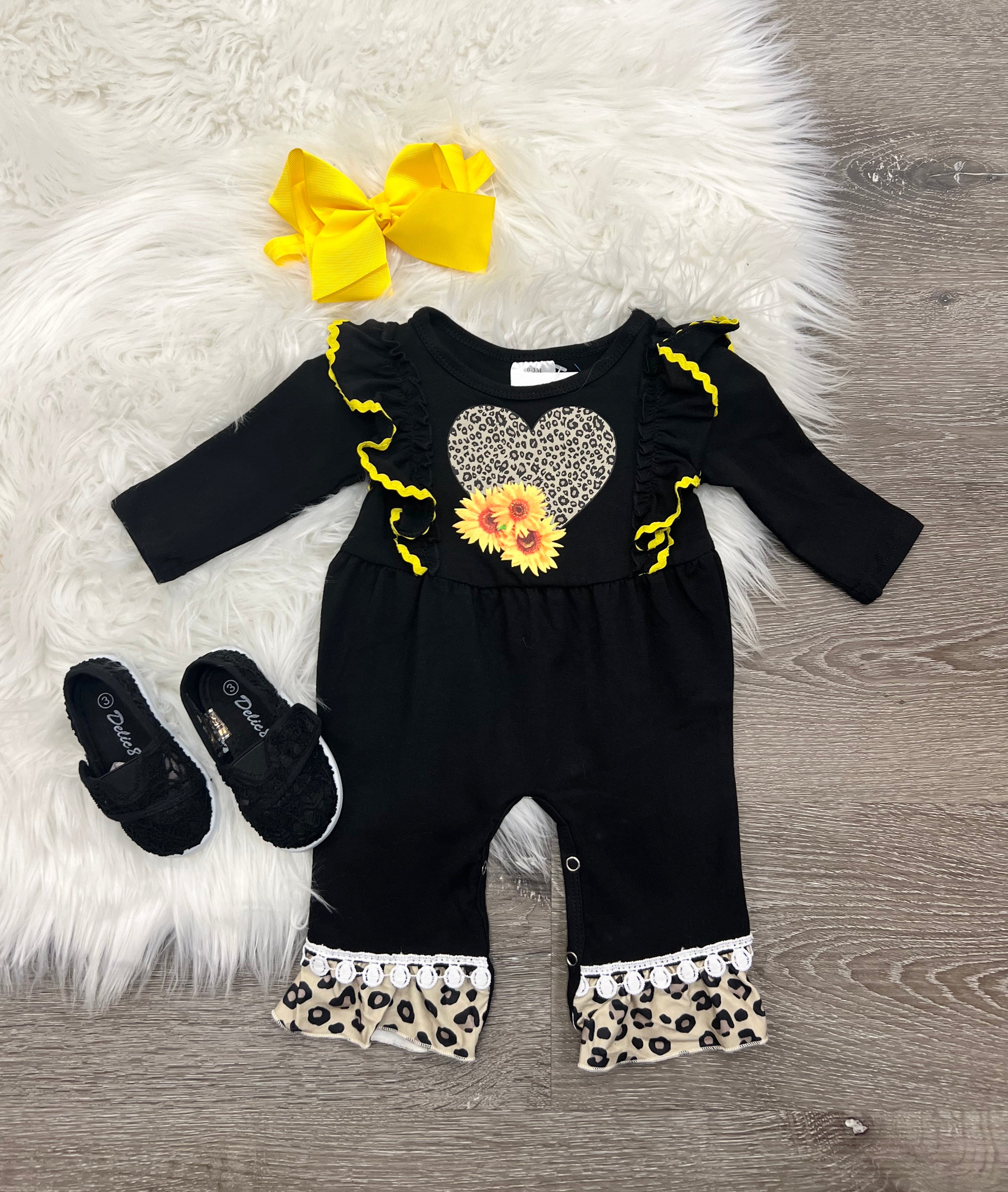 Sunflower Love Romper