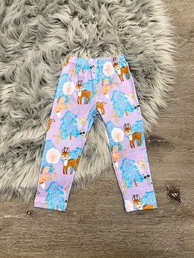 Woodland Reindeer Leggings