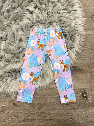 Woodland Reindeer Leggings