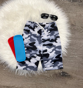 TCB Camouflage Swim Trunks