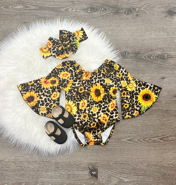 Cheetah Sunflower Set