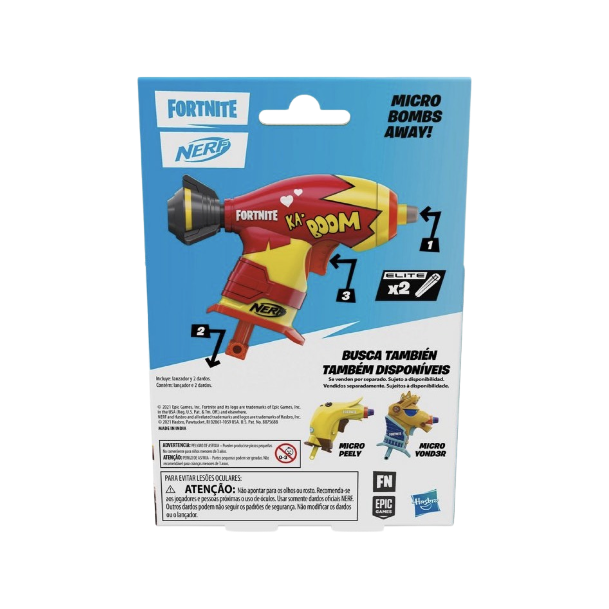 Nerf Fortnite Micro Bombs Away