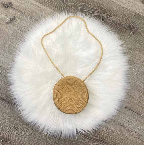 Round Straw Bag