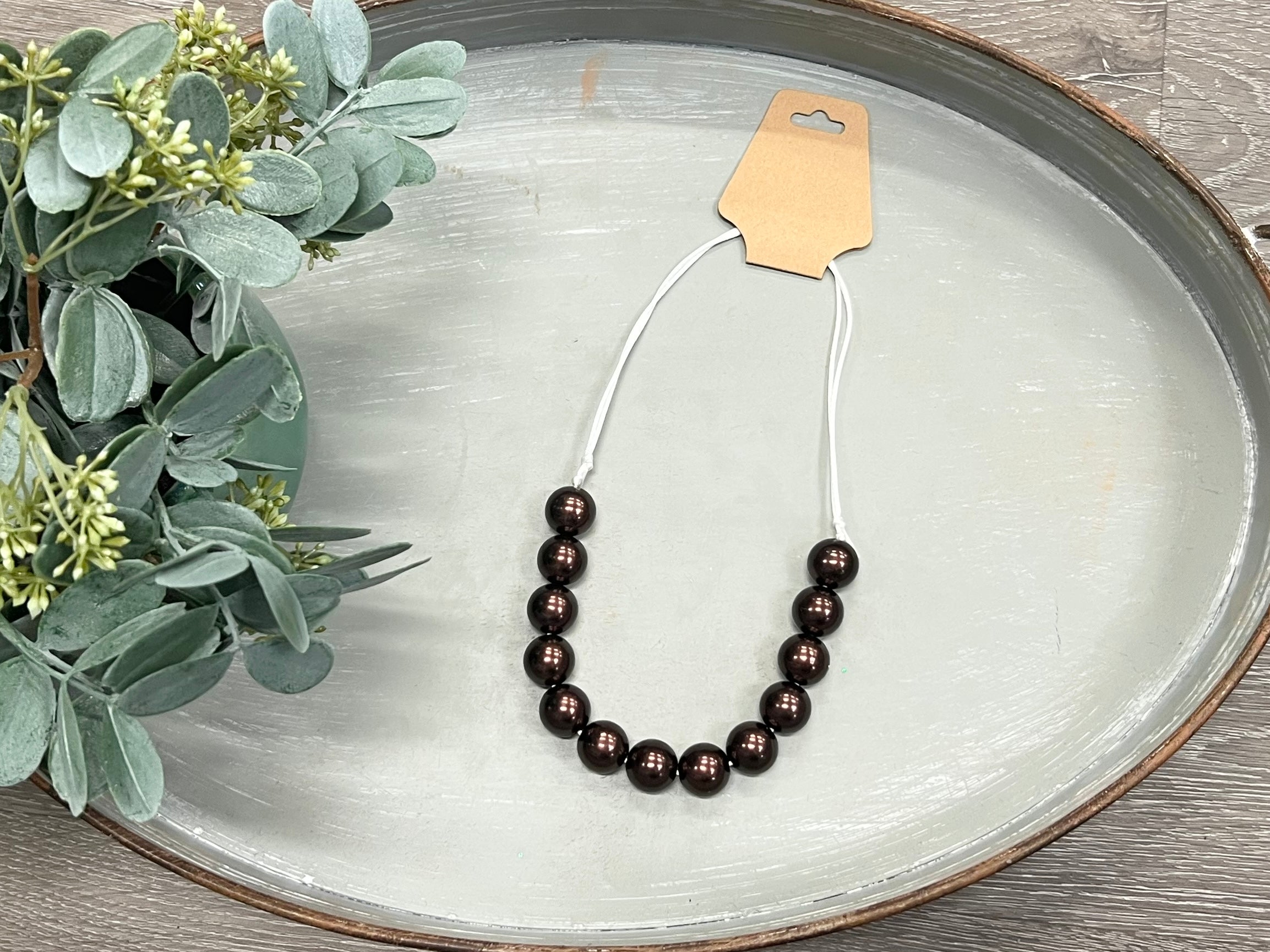 Delilica Shimmer Beaded Necklace