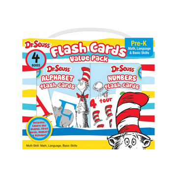 Dr. Seuss 4-In-1 Kindergarden Flash Cards