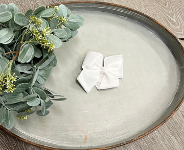 Buy white 4.5” Clip Bow