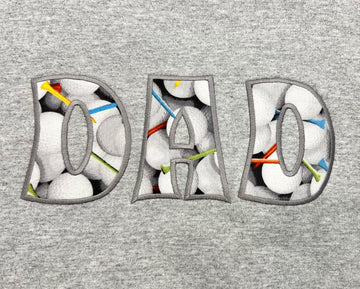 Buy grey Embroidered DAD Sweatshirt