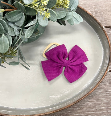 Buy deep-purple Textured Headband (Skinny Band)