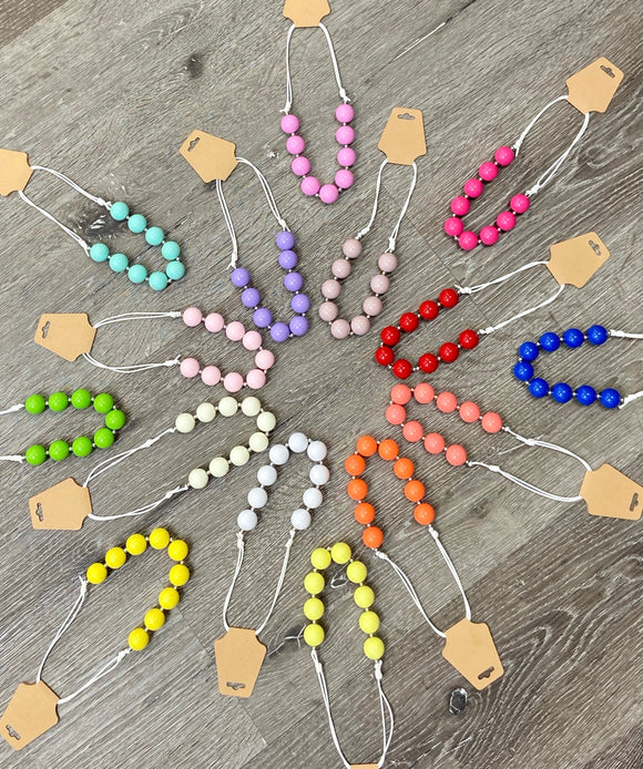 Delilica “Colors” Beaded Necklace