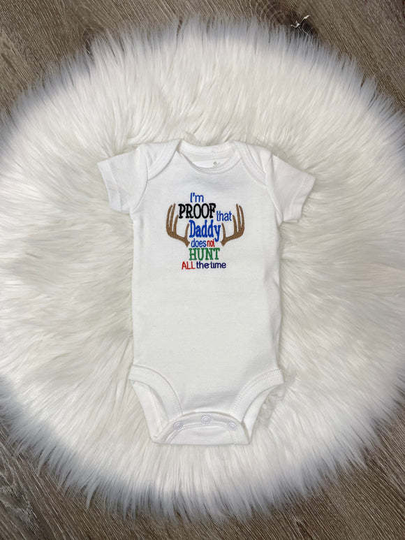 Embroidered I’m Proof Bodysuit