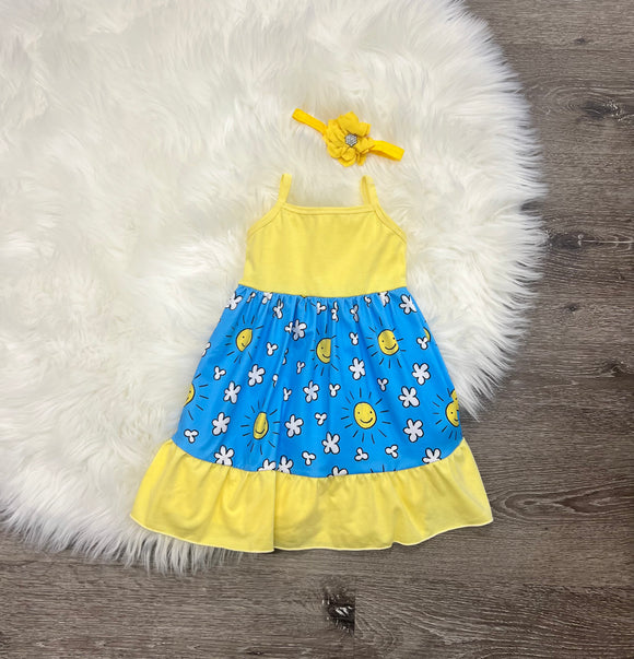 Rays of Sunshine Twirly Dress