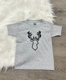 Embroidered Deer T-Shirt-1