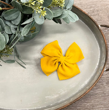 Buy mustard Textured Headband (Skinny Band)