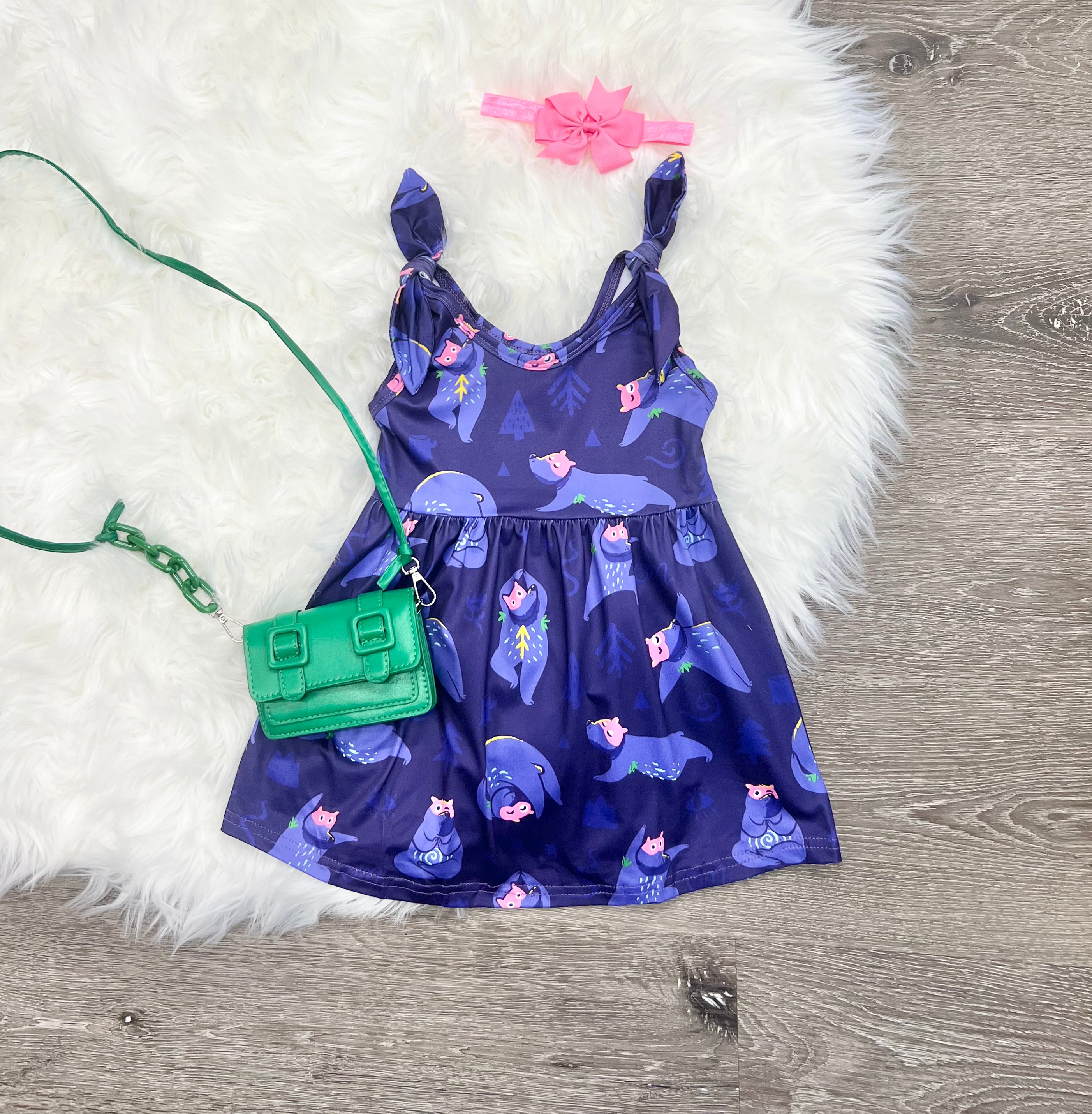 Dancing Bears Tank Dress