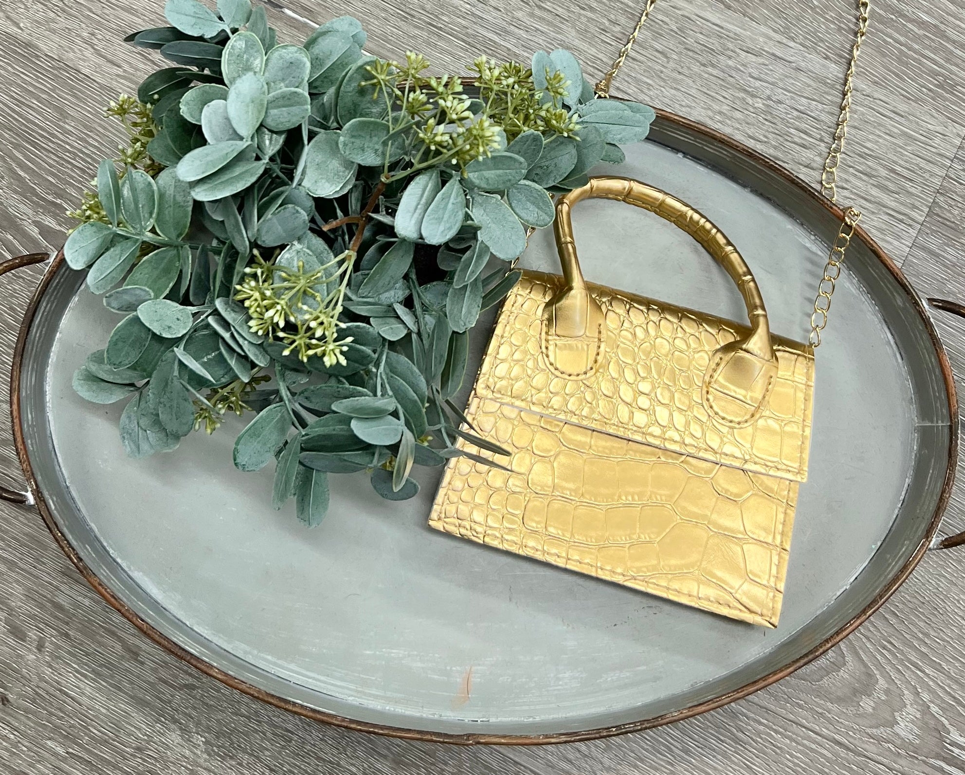 Buy gold Tina Purse